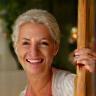 Marie souriante à la sortie du spa